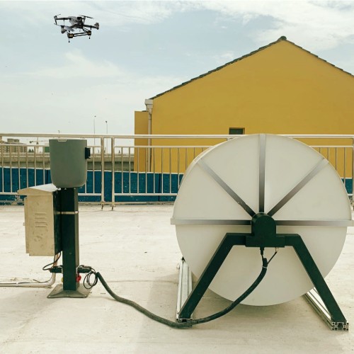 What s the future view of smart city when the drone dock meets 5G