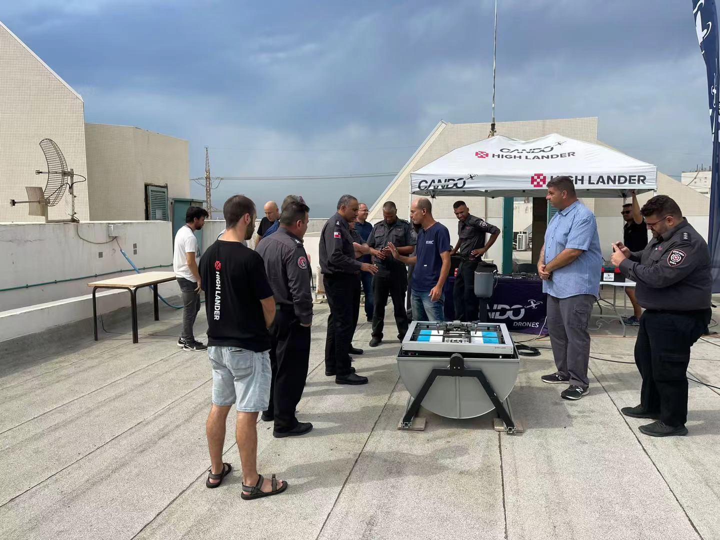 HEISHA DNEST Trial At Fire Station in Tel Aviv