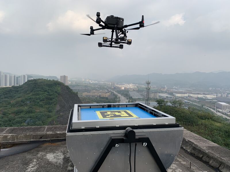 D135 Drone Dock HEISHA robot charging station