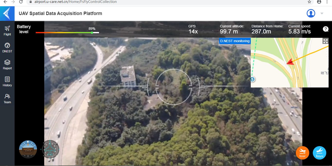 Making drone data capture automatically in anywhere