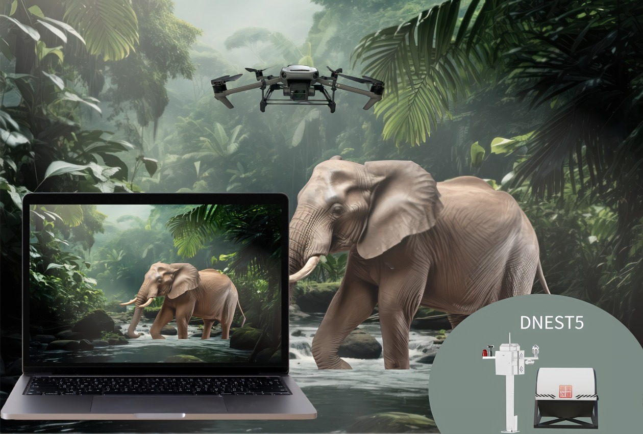 Free DNEST5 autonomous drone solution for non-profit wildlife conservation