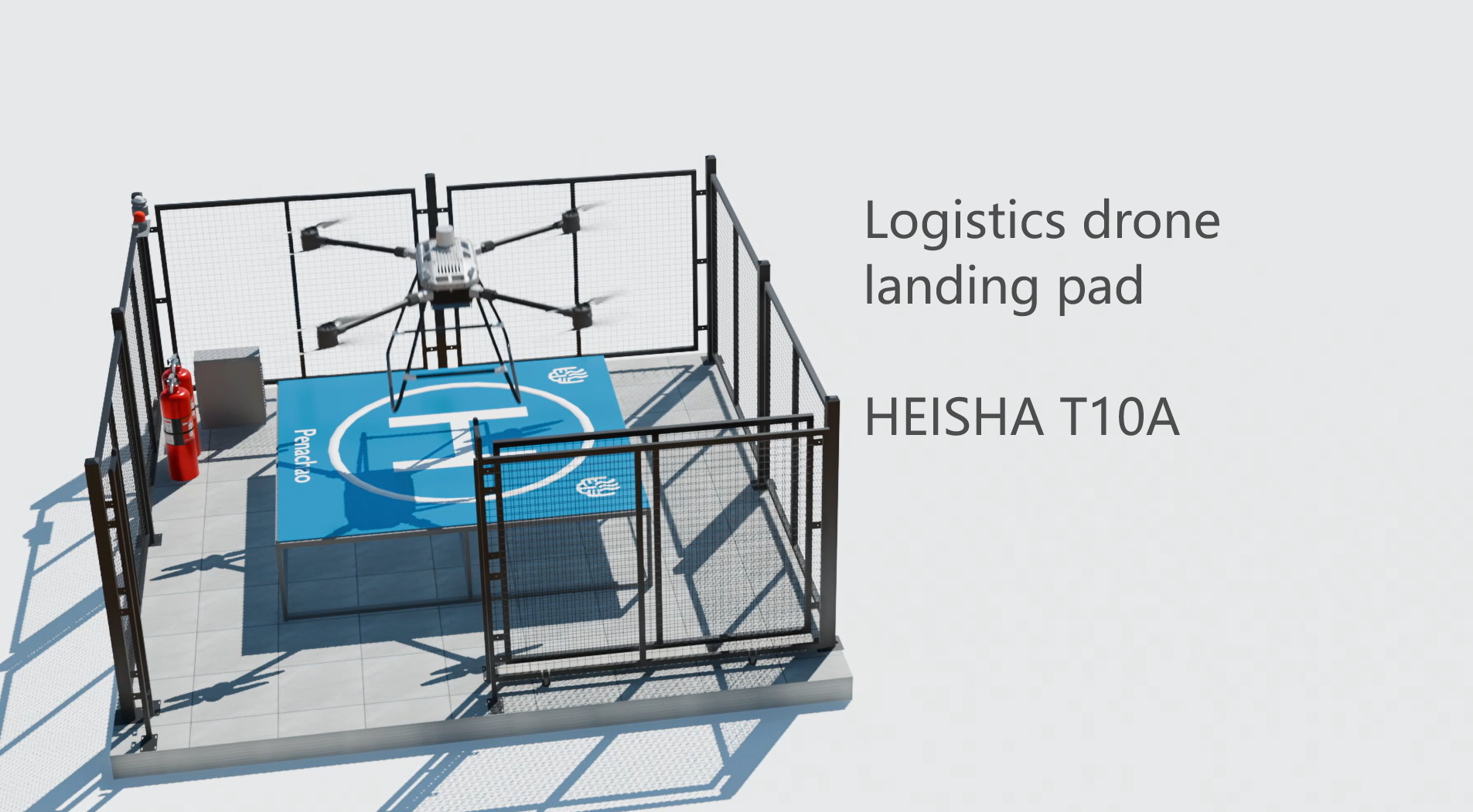 T10 Logistics Drone Dock is a key for Autonomous Aerial Delivery Systems